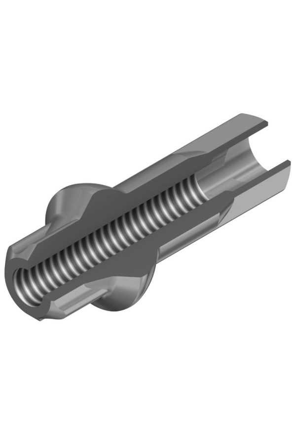 DT Swiss Nippel Squorx Pro Head Pro Lock messing 2x15 mm sort - 4 stk - NPBH20150S0100