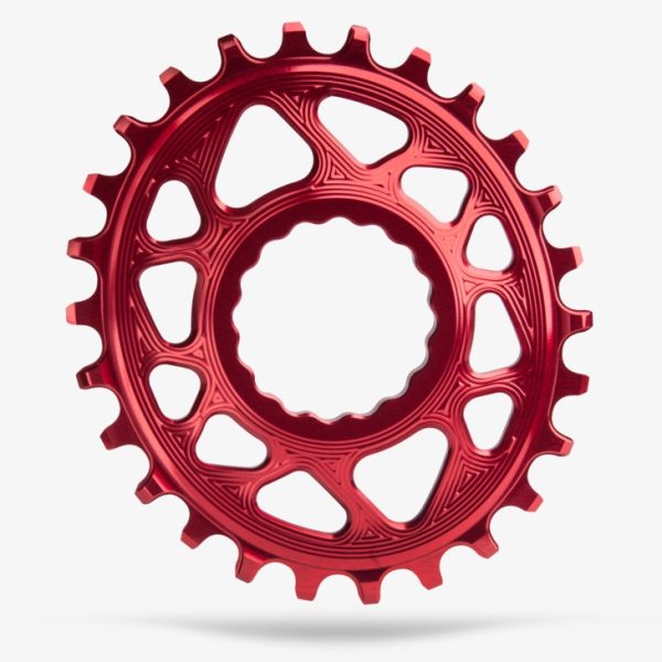 AbsoluteBlack Klinge Narrow/Wide RaceFace OVAL - Rød