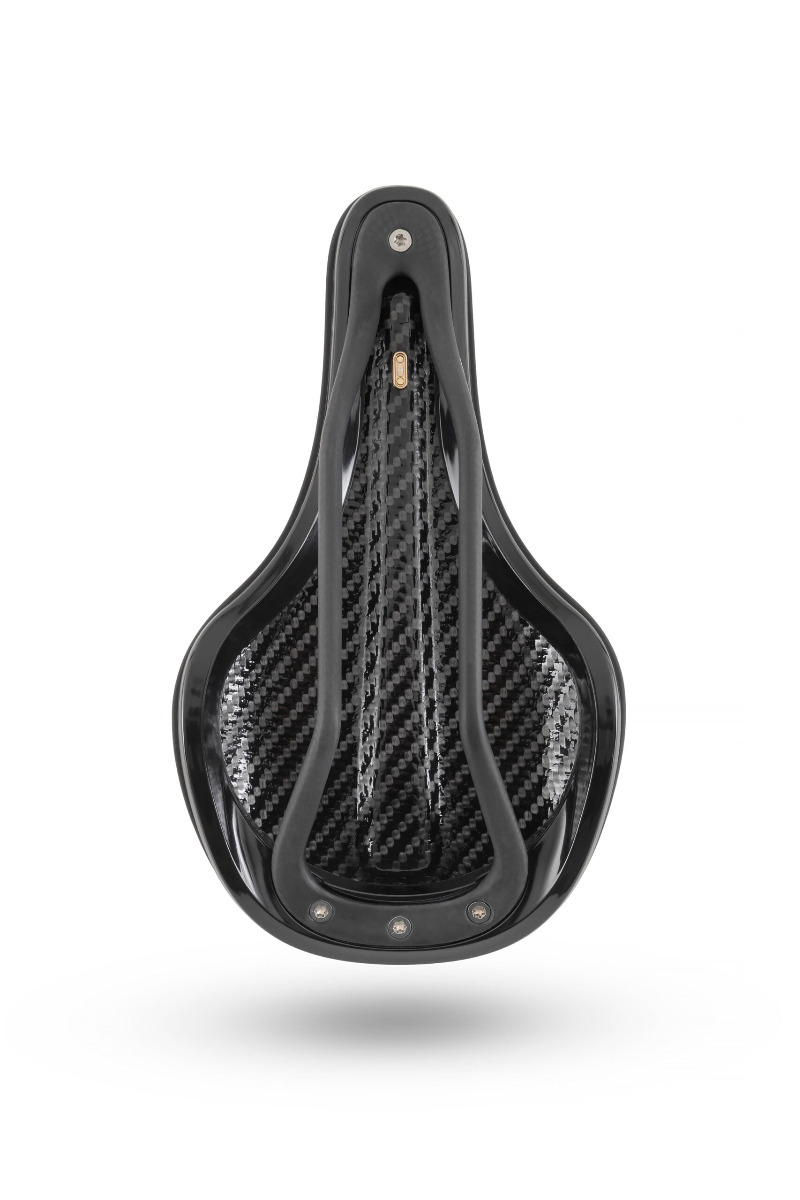 Sadel Reform Seymour sort - carbon rail - 142 mm - 77501