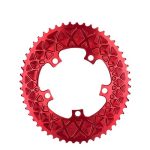 AbsoluteBlack SRAM Road BCD 110/5 oval - rød - ROVSRxx5RD