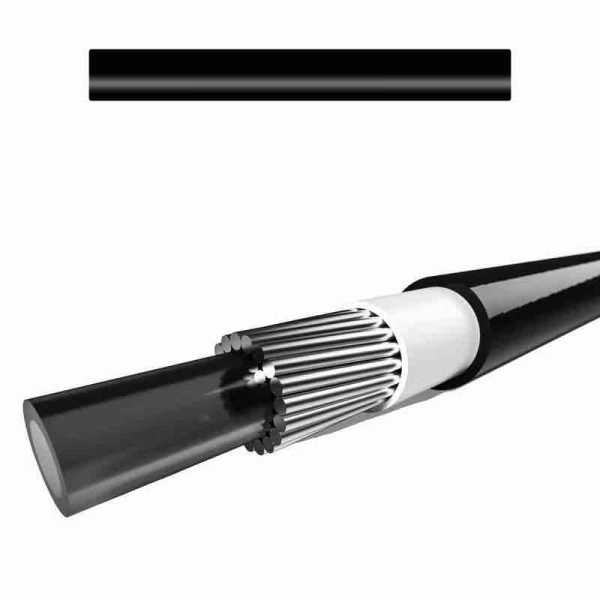 Elvedes ydrekabel gear med liner ø4,2 mm - sort  - EL1120SP1