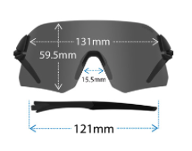 Tifosi Cykelbrille Rail - Matsort - Clarion Blue Fototec - 1710300132