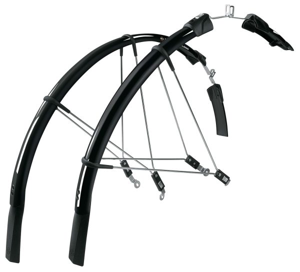 SKS Skærmsæt Raceblade Long 700C x 25 mm - sort - 011311