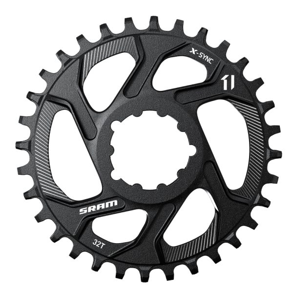 SRAM Klinge Spiderless X-Sync GXP sort - 6 mm off set