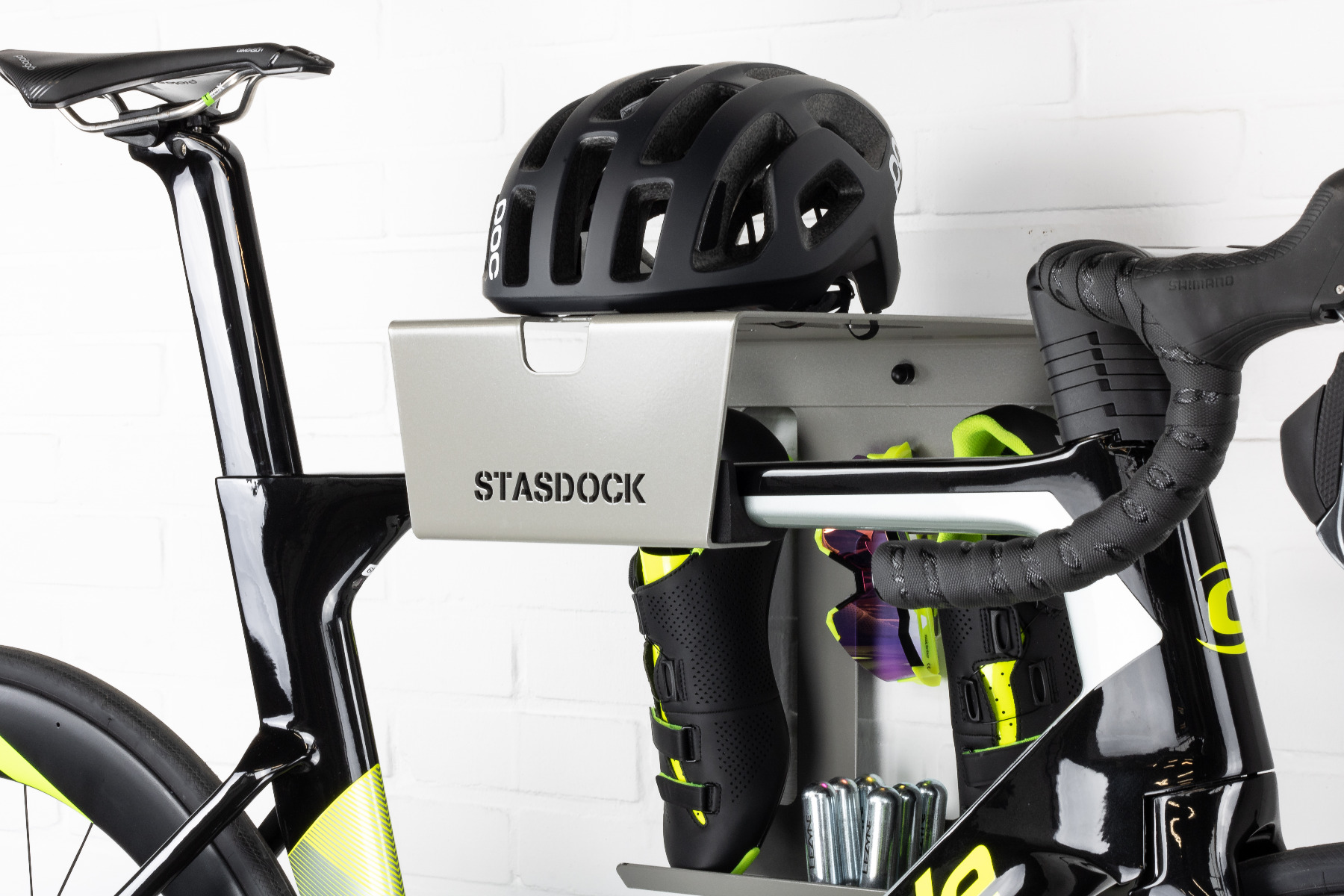 STASDOCK Bike Wall Mount - Sølv - STASDESI