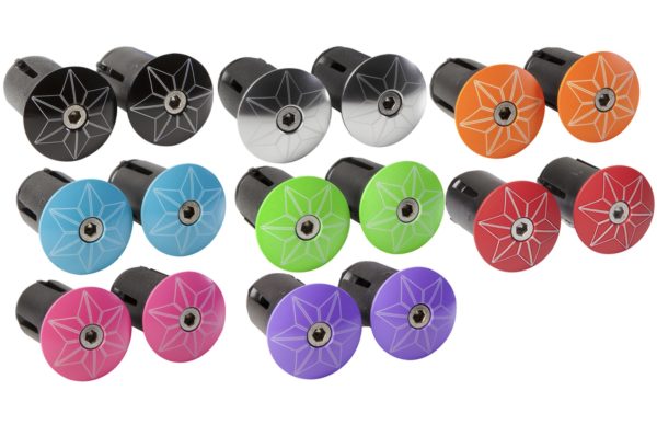 Supacaz Star Plugz styrpropper Anodiseret - BP-xx
