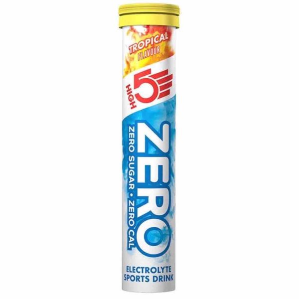 High5 ZERO eletrolyte tabs - 20 stk - Tropical - H5-730 - allbike.dk