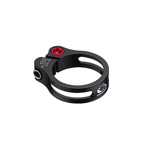 TOKEN Sadelklampe 1615 ALU - sort - 34,9 mm