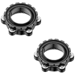 Adaptor centerlock/IS 6-hul -  2 stk - Token TK360 sort - allbike.dk
