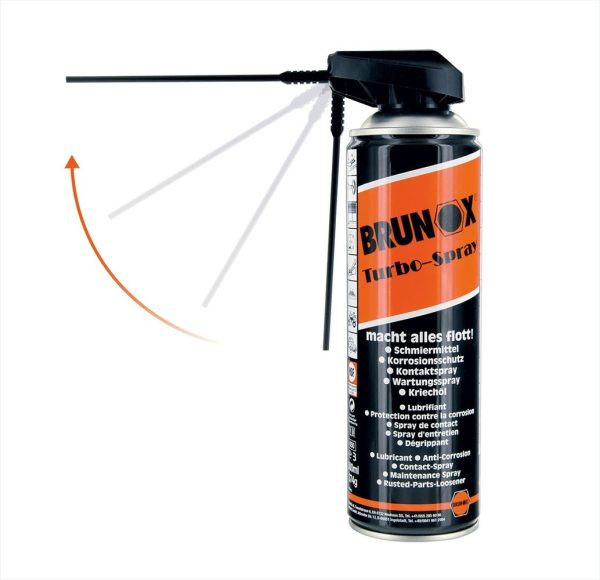 Brunox Turbo Spray 500 ml - BRO,50TSP - allbike.dk