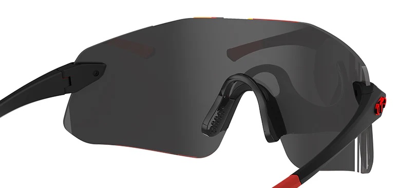 Tifosi Cykelbrille VOGEL SL - Sort/Red Mirror - 1800400178