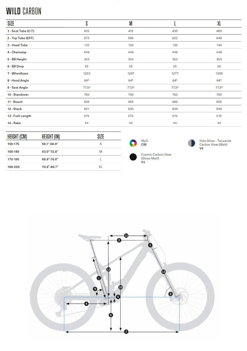Orbea WILD M20 - Halo Silver - R344xxV4