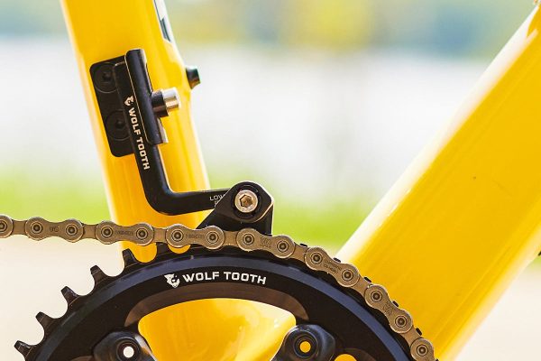 Wolftooth LoneWolf Aero Brace On kædestyr - Low Mount