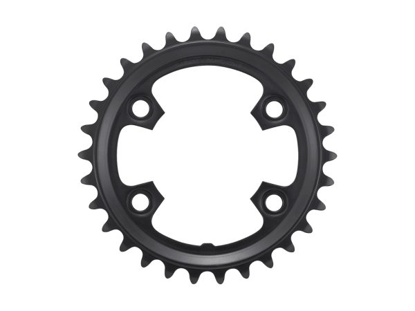 Shimano klinge FC-RX600 GRX BCD80/4 asym - 30T - Y0K630000 - allbike.dk