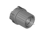 Shimano FH-MT410 kassettehus/body MicroSpline - Y3HU98020 - allbike.dk