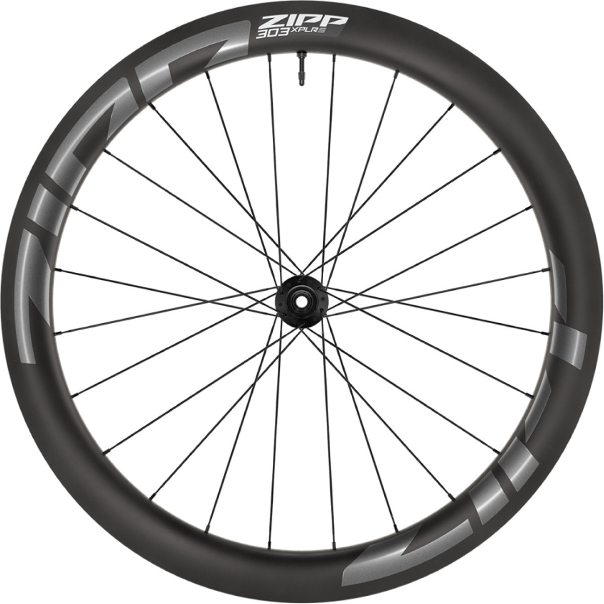 ZIPP Forhjul 303 XPLR S 700C 12/100 mm Disc - Grå Logo - 00.1918.804.000