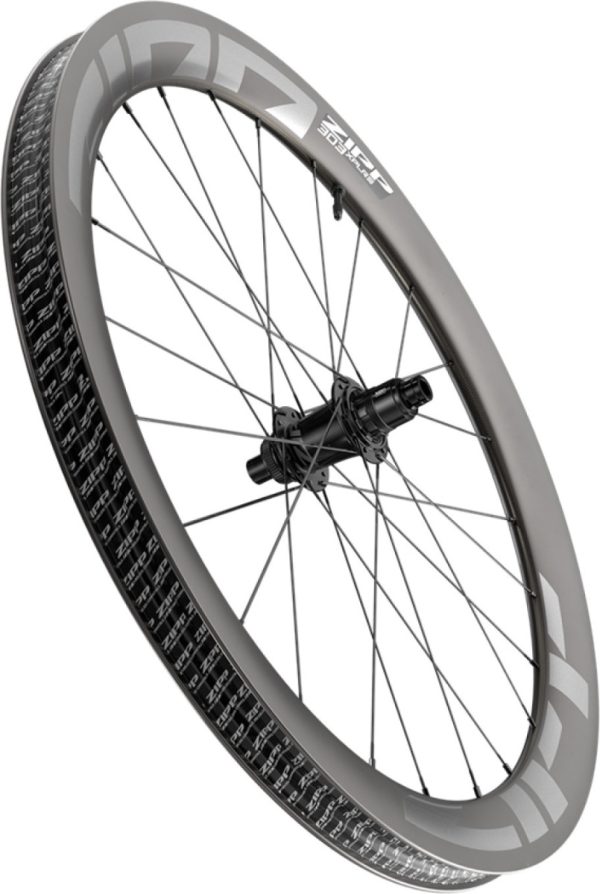 ZIPP Baghjul 303 XPLR S 700C 12/142 mm - HG - Grå logo - 00.1918.805.000