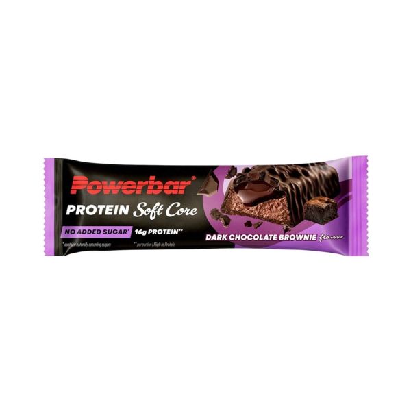 PowerBar Proteinbar Soft Core Dark Choco Brownie 1x48 gram - 21140000