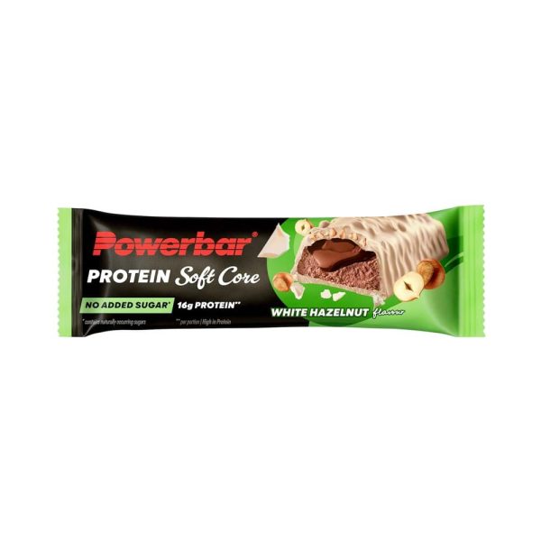 PowerBar Proteinbar Soft Core Hvid Hasselnød 1x48 gram - 21140001